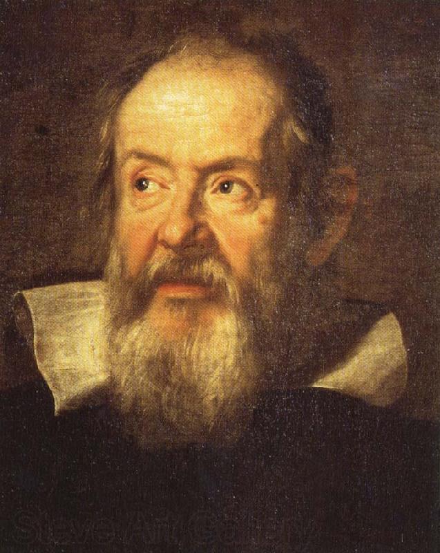 Justus Suttermans Portrait of Galileo Galilei Norge oil painting art